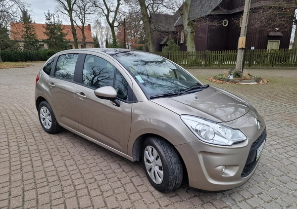 Citroen C3 cena 21300 przebieg: 74493, rok produkcji 2011 z Pasłęk małe 232